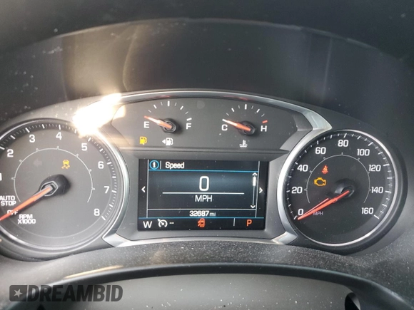 2018 GMC Terrain Denali with VIN 3GKALSEX6JL309610, listed as a Copart auction lot 51937485 with 32,687 mi miles and Salvage title. Bid and sale history available at DreamBid. Image 9.