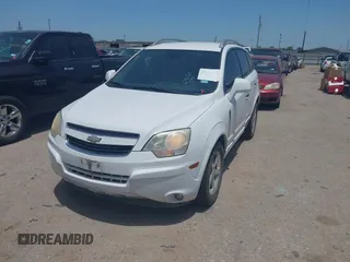 2013 Chevrolet Captiva Sport LT with VIN 3GNAL3EKXDS614650, listed as a IAAI auction lot 42229850 with 141,673 mi miles and . Bid and sale history available at DreamBid. Image 2.