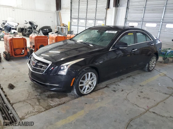 2017 Cadillac ATS Sedan Luxury AWD with VIN 1G6AH5RX9H0182077, listed as a Copart auction lot 70818574 with 42,670 mi miles and Salvage Title. Bid and sale history available at carsss.com. Image 1.