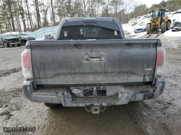 2023 Toyota Tacoma 4WD SR with VIN 3TYCZ5AN2PT156093, listed as a Copart auction lot 45577245 with 33,687 mi miles and Salvage Title. Bid and sale history available at carsss.com. Image 6.