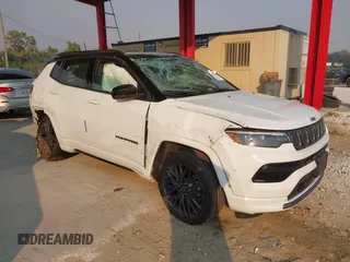2022 Jeep Compass Limited with VIN 3C4NJDCB7NT148194, listed as a IAAI auction lot 41282528 with 16,097 mi miles and . Bid and sale history available at DreamBid. Image 1.