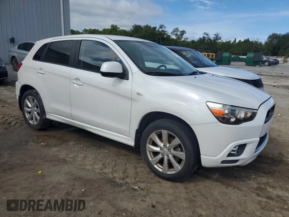 2012 Mitsubishi Outlander Sport SE with VIN JA4AP4AU6CZ005917, listed as a Copart auction lot 68697254 with 95,432 mi miles and Clean Title. Bid and sale history available at carsss.com. Image 4.