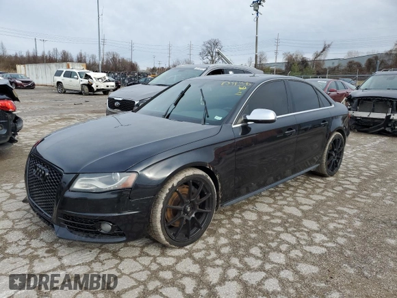 2012 Audi S4 Prestige with VIN WAUKGAFL6CA020647, listed as a Copart auction lot 83983784 with 127,651 mi miles and Clean Title. Bid and sale history available at carsss.com. Image 1.