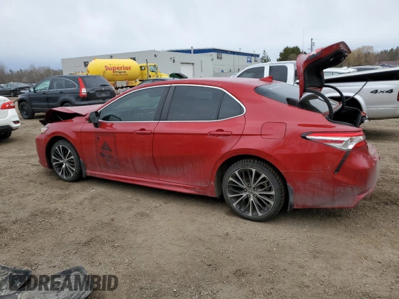 2020 Toyota Camry SE with VIN 4T1J11AK9LU350839, listed as a Copart auction lot 48998125 with 216,530 mi miles and Salvage Title. Bid and sale history available at carsss.com. Image 2.