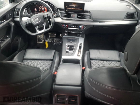 2018 Audi SQ5 Prestige with VIN WA1C4AFY3J2224433, listed as a Copart auction lot 50396395 with 68,916 mi miles and Salvage Title. Bid and sale history available at carsss.com. Image 8.