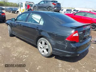2011 Ford Fusion SPORT with VIN 3FAHP0KC4BR105574, listed as a IAAI auction lot 41941235 with 74,615 mi miles. Bid and sale history available at carsss.com. Image 3.