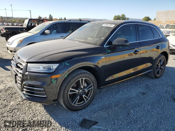 2020 Audi Q5 Premium with VIN WA1G2AFY6L2060055, listed as a Copart auction lot 83662284 with 61,798 mi miles and Salvage Title. Bid and sale history available at carsss.com. Image 1.