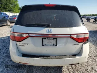 2013 Honda Odyssey Touring with VIN 5FNRL5H90DB003003, listed as a Copart auction lot 58519345 with 259,383 mi miles and Salvage title. Bid and sale history available at DreamBid. Image 6.