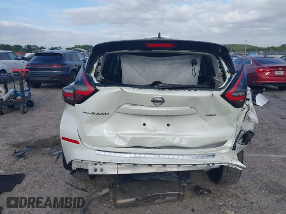 2022 Nissan Murano S z VIN 5N1AZ2ASXNC121965, wystawiony jako IAAI lot #42070134 z przebiegiem 26 019 mil mil oraz . Historia ofert i sprzedaży dostępna na DreamBid. Obrazek 17.