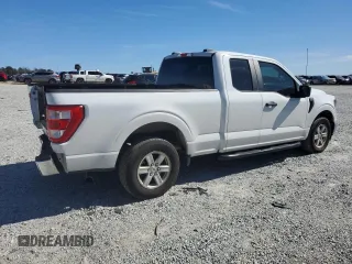 2023 Ford F-150 XL with VIN 1FTEX1CP3PKE58842, listed as a Copart auction lot 44503125 with 63,909 mi miles and Salvage title. Bid and sale history available at DreamBid. Image 3.