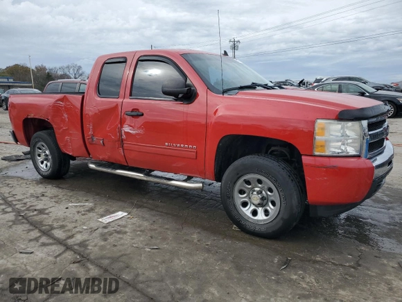 2011 Chevrolet Silverado 1500 LT with VIN 1GCRCSEA5BZ428849, listed as a Copart auction lot 80257134 with 227,523 mi miles and Salvage Title. Bid and sale history available at DreamBid. Image 4.