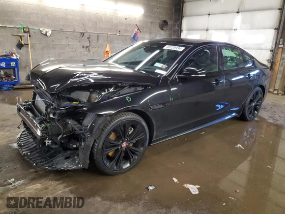 2022 Jaguar XF R-Dynamic SE with VIN SAJBL4GX7NCY91728, listed as a Copart auction lot 40129934 with 14,030 mi miles. Bid and sale history available at carsss.com. Image 1.