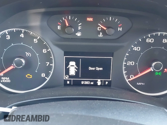 2018 GMC Terrain SLE with VIN 3GKALTEV3JL298666, listed as a IAAI auction lot 41655369 with 91,383 mi miles. Bid and sale history available at carsss.com. Image 7.