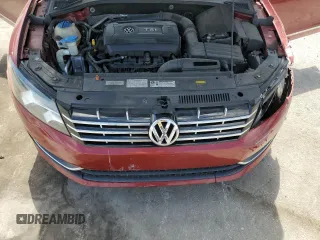 2015 Volkswagen Passat SEL Premium with VIN 1VWCT7A33FC123141, listed as a Copart auction lot 53284595 with 87,450 mi miles and Salvage title. Bid and sale history available at DreamBid. Image 12.