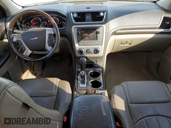 2014 GMC Acadia Denali z VIN 1GKKVTKD2EJ358735, wystawiony jako Copart lot #52299545 z przebiegiem 192 817 mil mil oraz Czysty tytuł • Clean title. Historia ofert i sprzedaży dostępna na DreamBid. Obrazek 8.