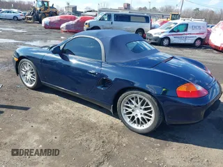 2001 Porsche Boxster z VIN WP0CA29861S620159, wystawiony jako IAAI lot #41868701 z przebiegiem 38 776 mil mil oraz . Historia ofert i sprzedaży dostępna na DreamBid. Obrazek 3.