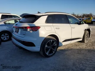 2023 Audi Q4 e-tron Premium Plus with VIN WA1L2BFZ7PP004096, listed as a Copart auction lot 82879694 with 6,838 mi miles and Salvage Title. Bid and sale history available at carsss.com. Image 3.
