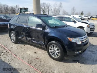 2008 Ford Edge SEL with VIN 2FMDK38C78BB08049, listed as a Copart auction lot 48979795 with 126,846 mi miles and Clean Title. Bid and sale history available at carsss.com. Image 4.