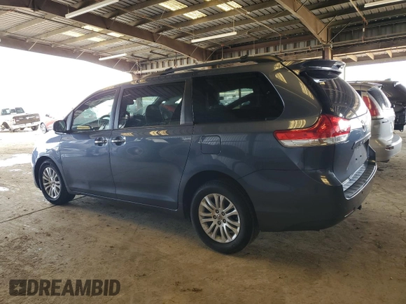 2013 Toyota Sienna XLE AAS with VIN 5TDYK3DC1DS360951, listed as a Copart auction lot 49321175 with 95,575 mi miles and Salvage Title. Bid and sale history available at carsss.com. Image 2.