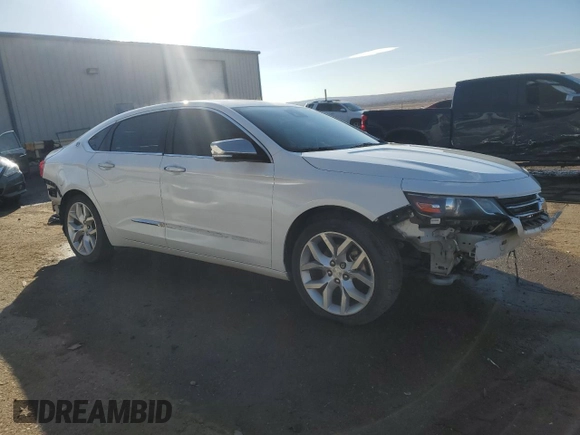 2015 Chevrolet Impala LTZ with VIN 1G1155SL1FU132804, listed as a Copart auction lot 43442135 with 100,018 mi miles and Salvage Title. Bid and sale history available at DreamBid. Image 4.