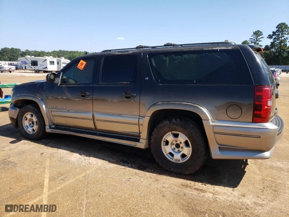 2007 Chevrolet Suburban LTZ with VIN 3GNFC16087G271853, listed as a Copart auction lot 54719044 with 0 mi miles and Salvage Title. Bid and sale history available at carsss.com. Image 2.