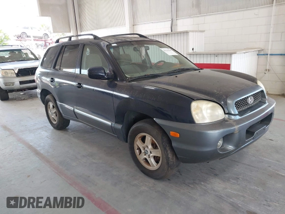 2004 Hyundai Santa Fe GLS with VIN KM8SC73D04U846243, listed as a IAAI auction lot 42126245 with 153,229 mi miles. Bid and sale history available at carsss.com. Image 1.