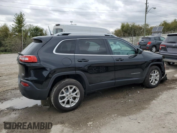 2018 Jeep Cherokee Latitude Plus with VIN 1C4PJLLX1JD524550, listed as a Copart auction lot 75652534 with 240,091 mi miles and Salvage Title. Bid and sale history available at carsss.com. Image 3.
