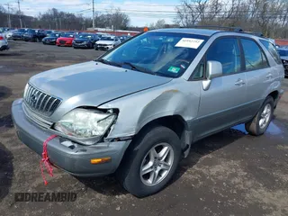 2001 Lexus RX 300 with VIN JTJHF10U010226631, listed as a IAAI auction lot 41952752 with 64,405 mi miles. Bid and sale history available at carsss.com. Image 2.