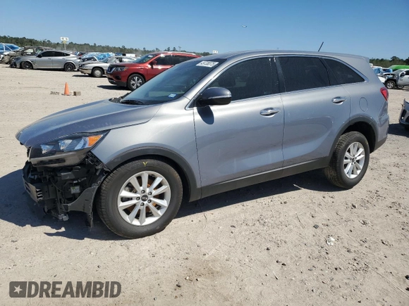 2020 Kia Sorento LX with VIN 5XYPG4A35LG651763, listed as a Copart auction lot 49738375 with 41,100 mi miles and Salvage Title. Bid and sale history available at DreamBid. Image 1.