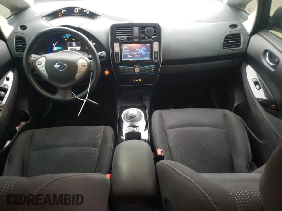 2015 Nissan LEAF SV with VIN 1N4AZ0CPXFC330745, listed as a Copart auction lot 71260442 with 77,152 mi miles. Bid and sale history available at carsss.com. Image 8.