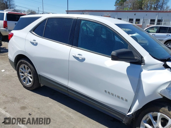 2019 Chevrolet Equinox LS with VIN 3GNAXSEV9KS628996, listed as a IAAI auction lot 41816008 with 133,408 mi miles and . Bid and sale history available at DreamBid. Image 13.