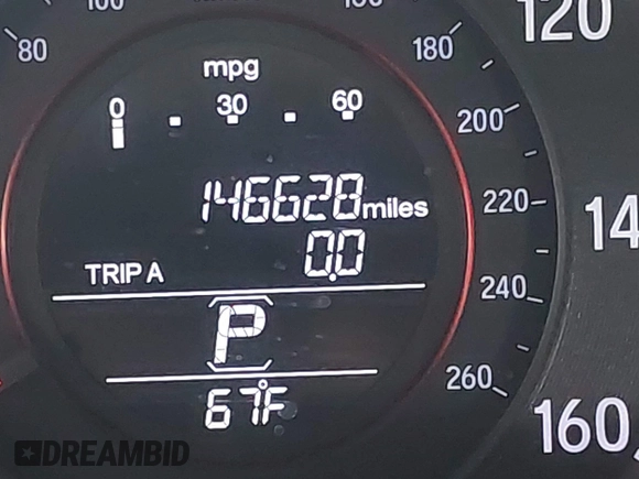 2017 Honda Accord Sport with VIN 1HGCR2F54HA136317, listed as a IAAI auction lot 42091828 with 146,628 mi miles and . Bid and sale history available at carsss.com. Image 15.