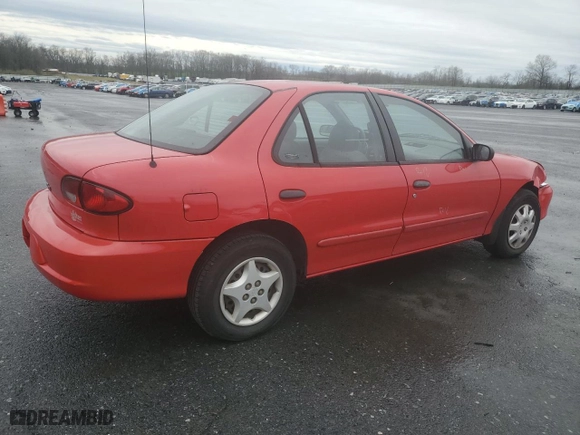 2001 Chevrolet Cavalier with VIN 1G1JC524617234864, listed as a Copart auction lot 51842685 with 107,056 mi miles and Salvage Title. Bid and sale history available at carsss.com. Image 3.