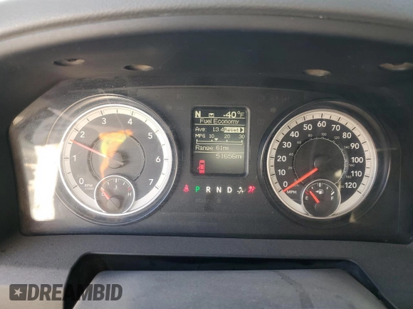 2016 Ram 2500 Tradesman with VIN 3C6TR5HT8GG346955, listed as a Copart auction lot 46363655 with 51,656 mi miles and Salvage title. Bid and sale history available at DreamBid. Image 9.