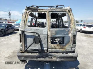 2001 Ford Econoline Passenger XL with VIN 1FBSS31F81HB74851, listed as a Copart auction lot 52738635 with Not provided miles and Non repairable. Bid and sale history available at DreamBid. Image 6.