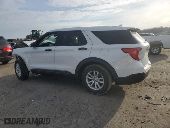 2020 Ford Explorer with VIN 1FMSK7BH9LGC23790, listed as a Copart auction lot 42761935 with 82,859 mi miles and Salvage Title. Bid and sale history available at carsss.com. Image 2.