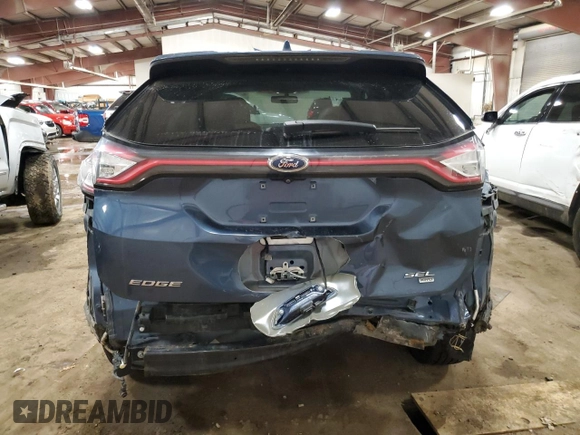 2018 Ford Edge SEL with VIN 2FMPK4J8XJBB27015, listed as a Copart auction lot 47359305 with 71,426 mi miles and Clean Title. Bid and sale history available at carsss.com. Image 6.