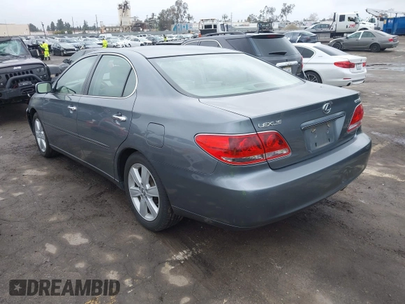 2005 Lexus ES 330 with VIN JTHBA30G055137002, listed as a IAAI auction lot 41547124 with 145,049 mi miles. Bid and sale history available at carsss.com. Image 3.