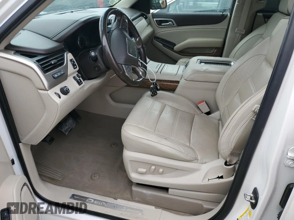 2019 GMC Yukon Denali with VIN 1GKS1CKJ0KR395653, listed as a Copart auction lot 79501764 with 0 mi miles and Salvage Title. Bid and sale history available at carsss.com. Image 7.