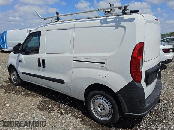 2020 Ram ProMaster City Cargo Van Tradesman with VIN ZFBHRFAB2L6P54226, listed as a Copart auction lot 51183565 with 81,604 mi miles and Clean Title. Bid and sale history available at carsss.com. Image 2.