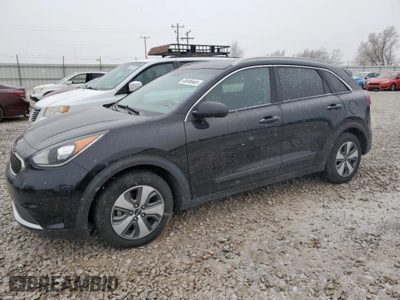 2019 Kia Niro LX with VIN KNDCB3LC2K5304600, listed as a Copart auction lot 45346985 with 143,091 mi miles and Clean Title. Bid and sale history available at carsss.com. Image 1.