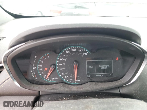 2021 Chevrolet Trax LS with VIN KL7CJKSB1MB314199, listed as a Copart auction lot 49156165 with 69,886 mi miles and Salvage title. Bid and sale history available at DreamBid. Image 9.