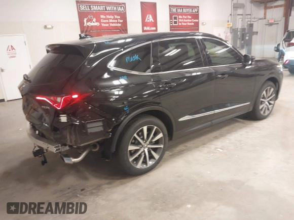 2025 Acura MDX Technology с VIN 5J8YE1H42SL016852, выставлен на аукционе IAAI как лот 41719580 с пробегом 3 460 миль миль и . История ставок и продаж доступна на DreamBid. Изображение 4.