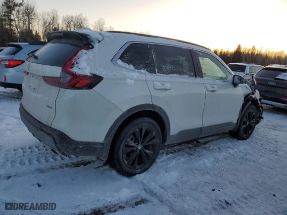 2025 Honda CR-V Hybrid Sport Touring with VIN 2HKRS6H99SH205023, listed as a Copart auction lot 86962674 with 22,485 mi miles and Salvage Title. Bid and sale history available at carsss.com. Image 3.