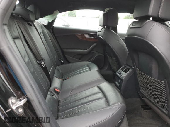 2020 Audi A5 Sportback Premium with VIN WAUANCF55LA007256, listed as a Copart auction lot 57772365 with 87,997 mi miles and Salvage title. Bid and sale history available at DreamBid. Image 10.