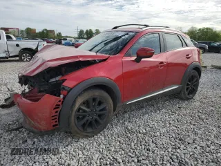 2016 Mazda CX-3 Grand Touring z VIN JM1DKBD7XG0117139, wystawiony jako Copart lot #56487935 z przebiegiem Nie podano mil oraz Szkoda całkowita • Salvage title. Historia ofert i sprzedaży dostępna na DreamBid. Obrazek 1.