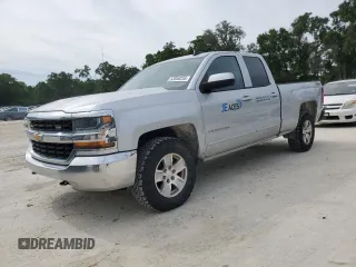 2018 Chevrolet Silverado 1500 LT with VIN 1GCVKREC4JZ158314, listed as a Copart auction lot 53850255 with 197,399 mi miles and Clean Title. Bid and sale history available at DreamBid. Image 1.