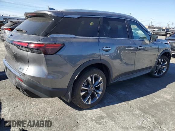 2023 Infiniti QX60 Luxe с VIN 5N1DL1FR4PC351969, выставлен на аукционе Copart как лот 41833035 с пробегом 8 170 миль миль и Списание • Salvage title. История ставок и продаж доступна на DreamBid. Изображение 3.