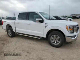 2023 Ford F-150 XL with VIN 1FTEW1EP9PKF30448, listed as a Copart auction lot 51097175 with 35,624 mi miles and Salvage Title. Bid and sale history available at carsss.com. Image 4.