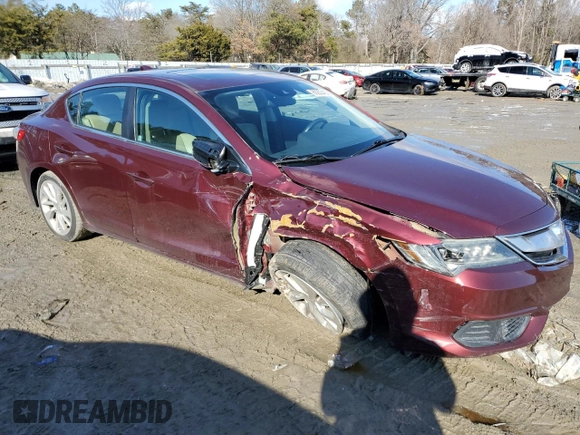 2016 Acura ILX with VIN 19UDE2F38GA017439, listed as a Copart auction lot 89203435 with 125,010 mi miles and Salvage Title. Bid and sale history available at carsss.com. Image 4.